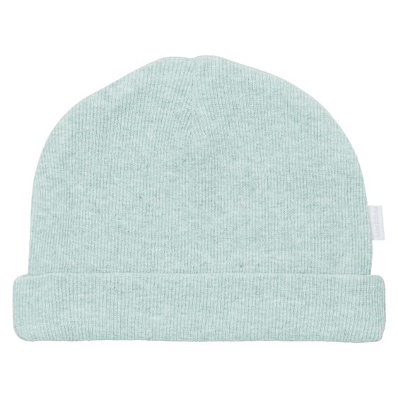 Noppies Cap Nevel - Grey Mint Melange - Gr. 0 - 3 months