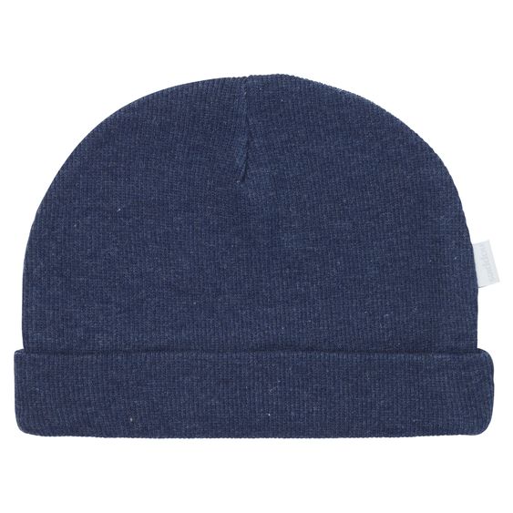 Noppies Mütze Nevel - Navy Melange - Gr. 0 -3 Monate