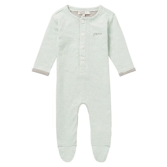 Noppies Overall Dexter - Grau Mint - Gr. 62