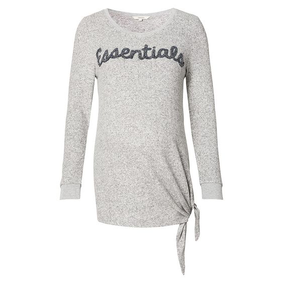 Noppies Pullover Gennifer - Hellgrau Melange - Gr. S