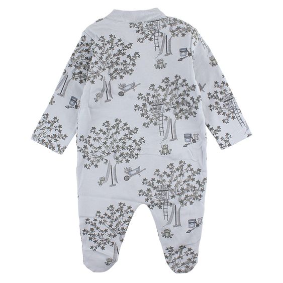 Noppies Schlafanzug Einteiler - Grow Frosch Hellblau - Gr. 56