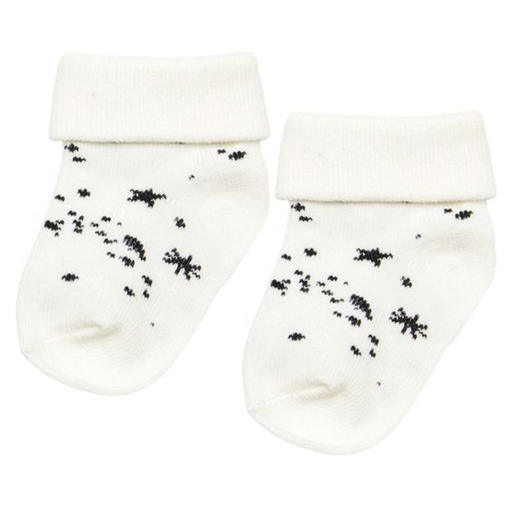 Noppies Socks 2 pack Jos - White - size 0 -3 months
