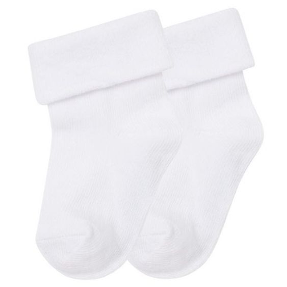 Noppies Socken 2er Pack - Levi Stars Weiß - Gr. 0 - 3 Monate