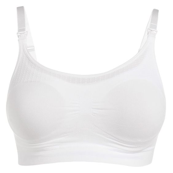 Noppies Still- & Schwangerschafts-BH Seamless - Weiß - Gr. XL/XXL