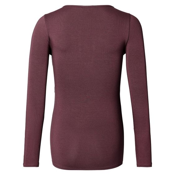 Noppies Still-Shirt Langarm Anna - Aubergine - Gr. S