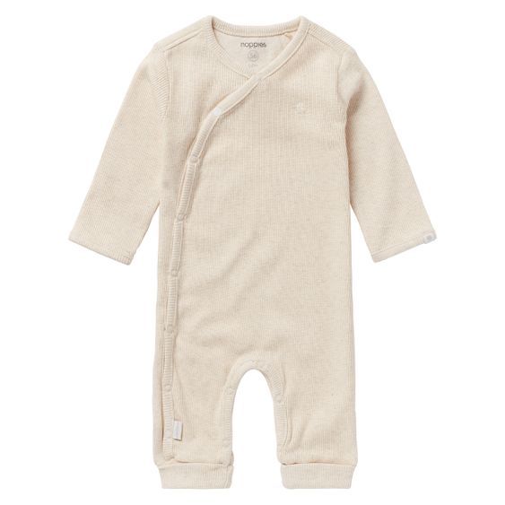 Noppies Strampler Nevis - Oatmeal Melange - Gr. 50