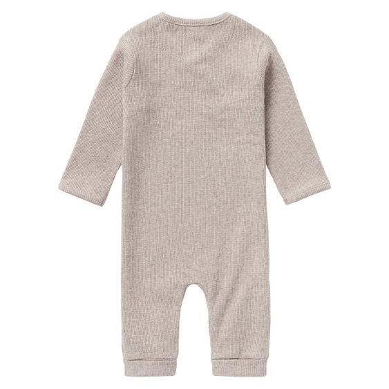 Noppies Strampler Nevis - Taupe Melange - Gr. 50
