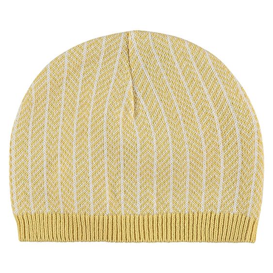 Noppies Strickmütze Kastl - Gelb - Gr. 0M-3M