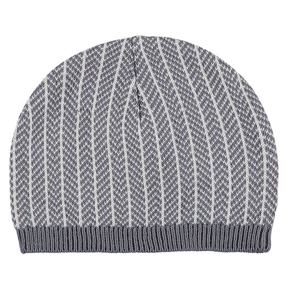 Noppies Strickmütze Kastl - Grau - Gr. 0M-3M