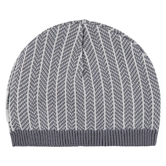 Noppies Strickmütze Kastl - Grau - Gr. 0M-3M
