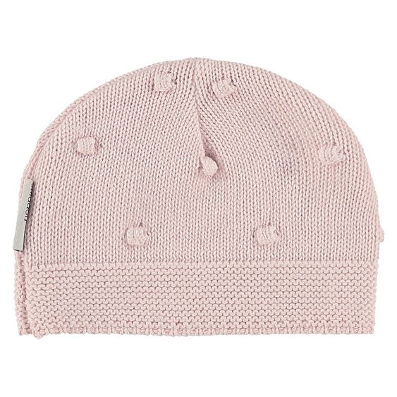 Noppies Strickmütze Weirton - Rosa - Gr. 0 - 3 Monate