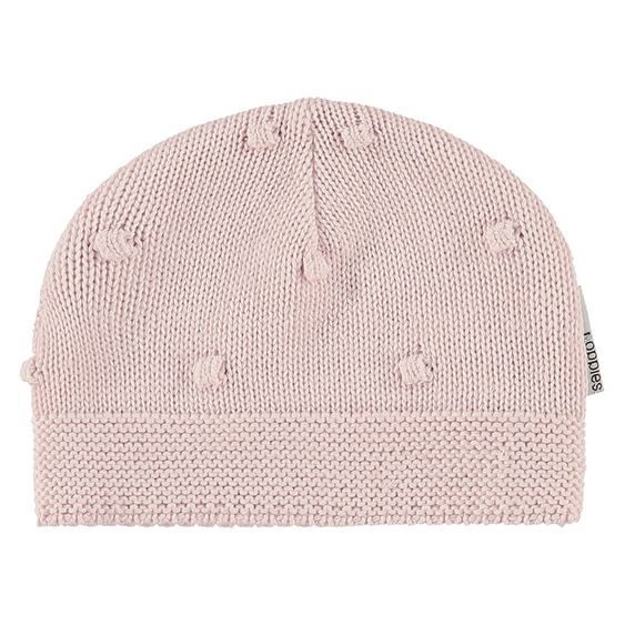 Noppies Strickmütze Weirton - Rosa - Gr. 0 - 3 Monate