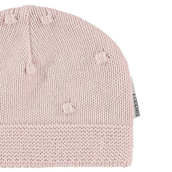 Noppies Strickmütze Weirton - Rosa - Gr. 0 - 3 Monate