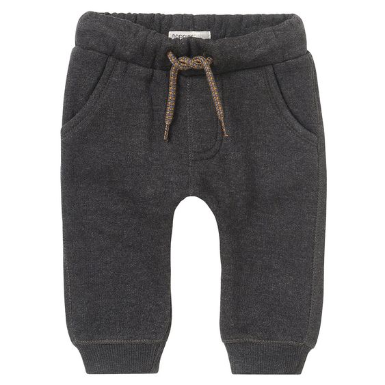 Noppies Sweat Hose Induno - Dunkelgrau Melange - Gr. 56