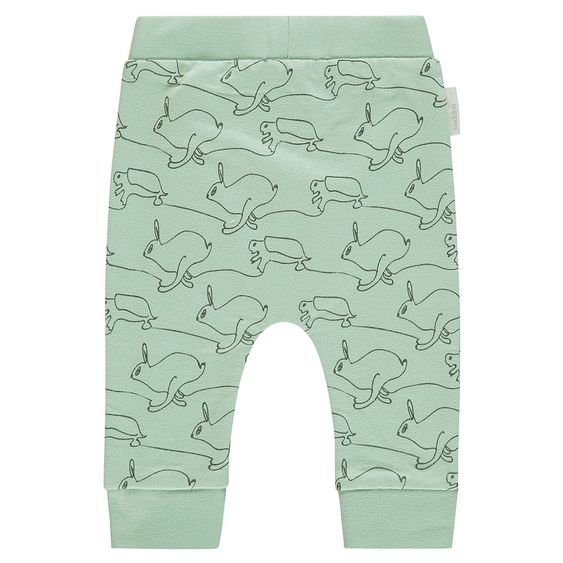 Noppies Sweat Hose Tarboro - Hase + Schildkröte Mint - Gr. 50