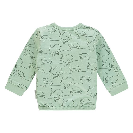 Noppies Sweatshirt Tavares - Hase + Schildkröte Mint - Gr. 50