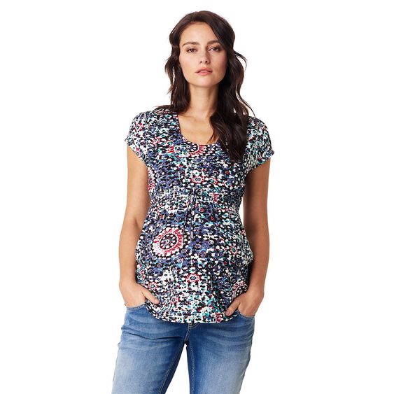 Noppies T-Shirt mit Stillfunktion Jane - Blau - Gr. S