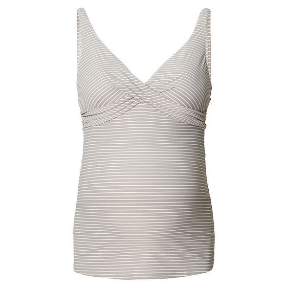 Noppies Tankini Top Cindy - Streifen Hellgrau - Gr. XS/S