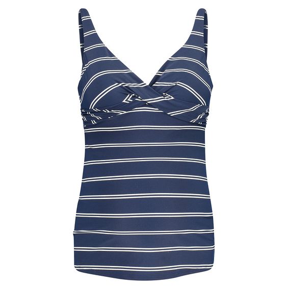 Noppies Tankini Top Noa - Streifen Dunkelblau Weiß - Gr. XS/S