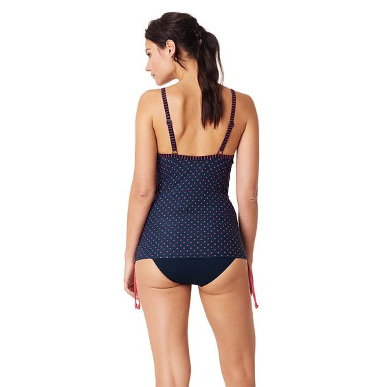 Noppies Tankini top Noor - dots dark blue - size XS/S