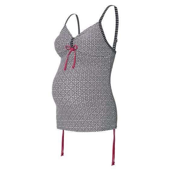 Noppies Tankini Top Noor - Black White - Size XS/S