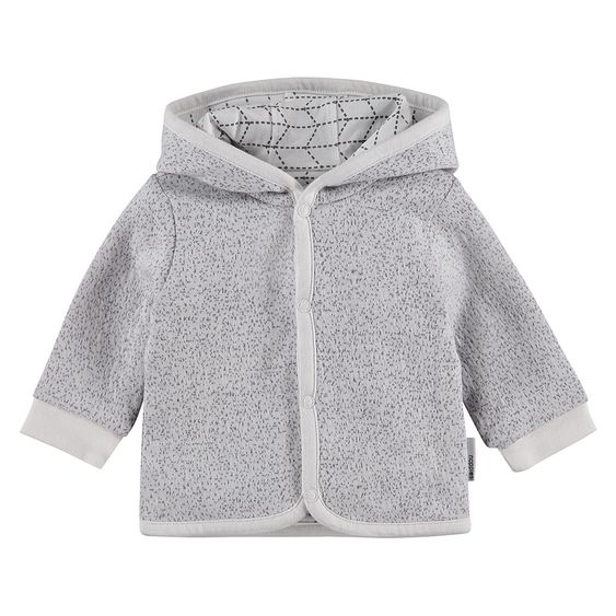 Noppies Wende-Jacke Kamin - Grau Melange - Gr. 50