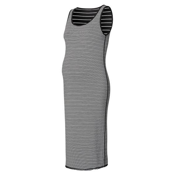 Noppies Wende-Kleid Nora Lang - Streifen Schwarz Weiß - Gr. S