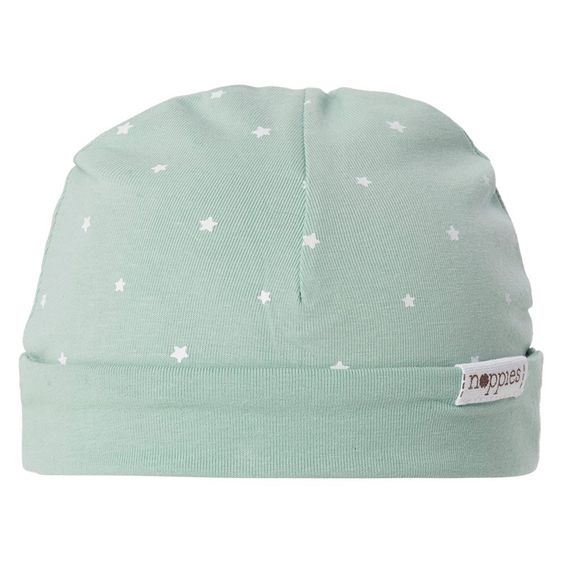 Noppies Turning Cap Dani - Stars Mint - Gr. 0 - 3 months