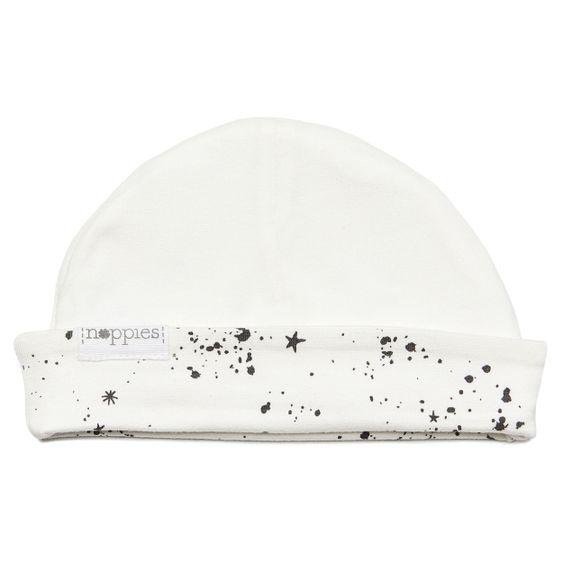 Noppies Reversible cap Jackie - White - Size 0 - 3 months