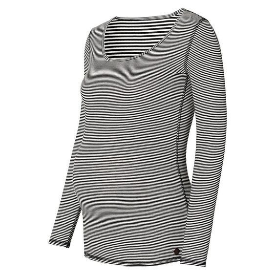 Noppies Camicia reversibile a maniche lunghe Marit - Antracite bianco a righe - Taglia M