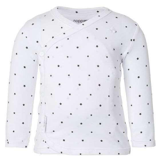 Noppies Wrap shirt Anne - Stars White - Gr. 62