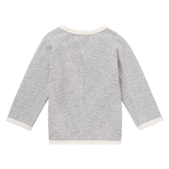 Noppies Wickelshirt Destin - Ringel Dunkelblau - Gr. 50