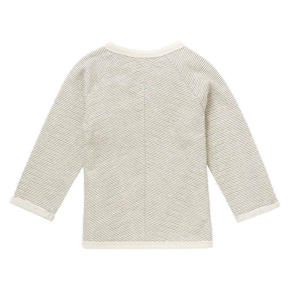 Noppies Wickelshirt Destin - Ringel Grau - Gr. 62