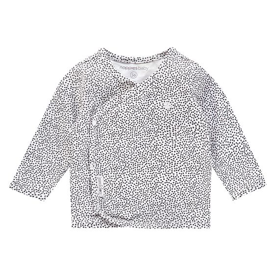 Noppies Wickelshirt Hannah - Dot Grau - Gr. 56