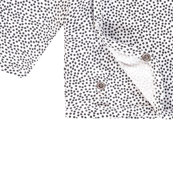 Noppies Wickelshirt Hannah - Dot Grau - Gr. 56