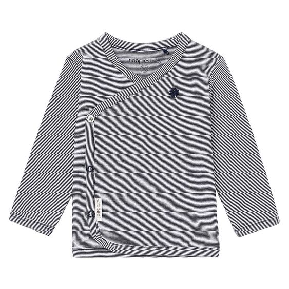 Noppies Wickelshirt Soly - Ringel Navy - Gr. 50