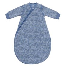 Winter sleeping bag padded sleeves removable - Colony Blue - size 80 cm