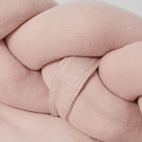 nordic coast company Babynest / Kuschelnest - geflochten - Rosa