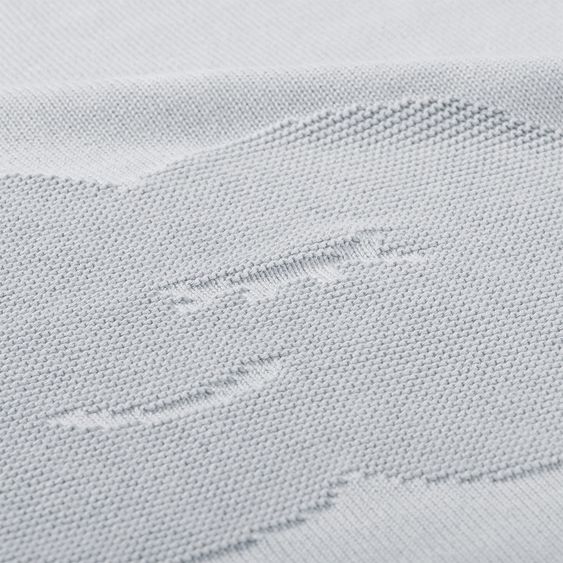 nordic coast company Coperta in cotone per neonati - Nuvola - Grigio