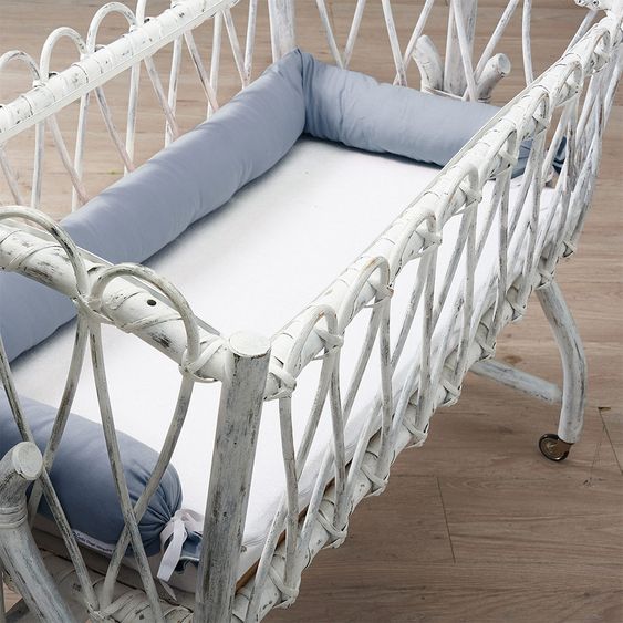 nordic coast company Bettschlange / Nestchenrolle - Blau