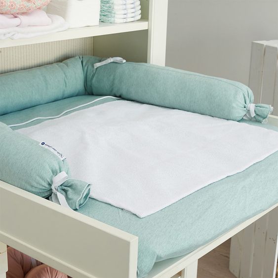 nordic coast company Bettschlange / Nestchenrolle - Mint