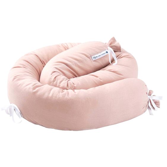 nordic coast company Bettschlange / Nestchenrolle - Rosa