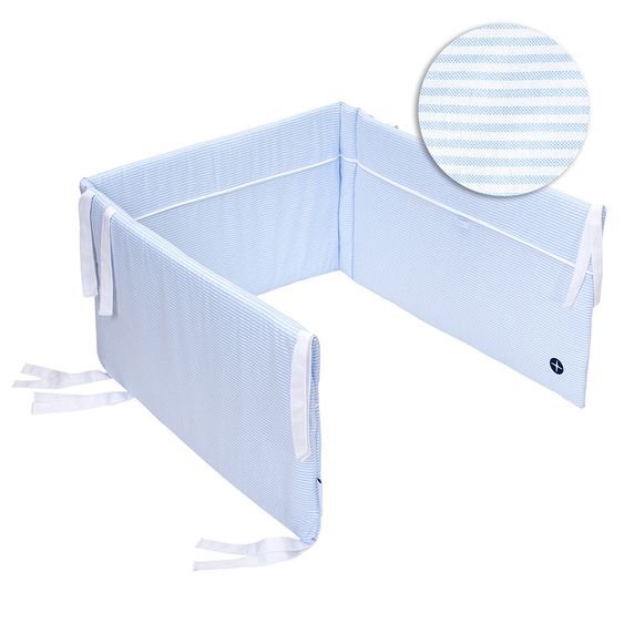 nordic coast company Nestchen - Blau / Weiß
