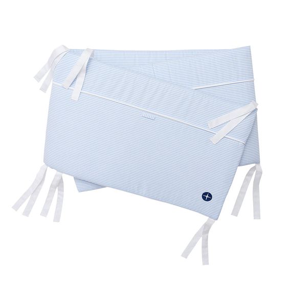 nordic coast company Nestchen - Blau / Weiß