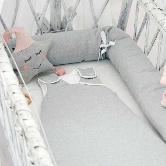 nordic coast company Sleeping bag - Grey - Size 70 cm
