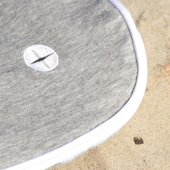 nordic coast company Sacco a pelo - Grigio - Misura 90 cm