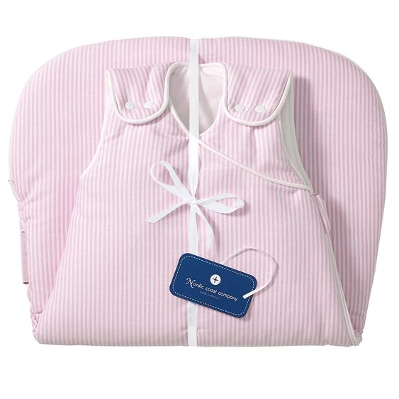 nordic coast company Schlafsack - Rosa - Gr. 60 cm