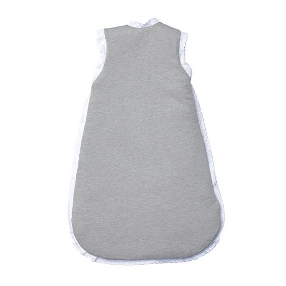 nordic coast company Schlafsack - Spitze - Grau - Gr. 60 cm