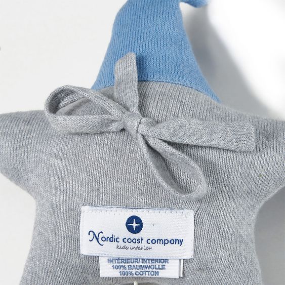 nordic coast company Spieluhr - Stern - Blau / Grau