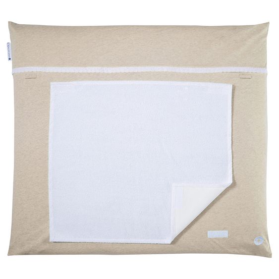 nordic coast company Wickelauflage - Spitze - Beige